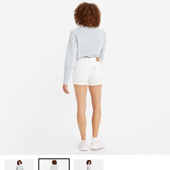 NWT Levi’s Mid Length Shorts - Picture 2 of 3